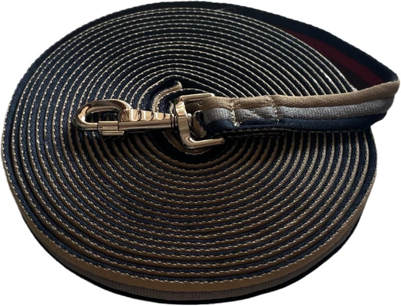 ALLZSMOOTHLY Premium Horse Training Lunge Line with Alloy Trigger Buckle for Accurate Equestrian Training of 26 Foot (8 Meters) - Image 1